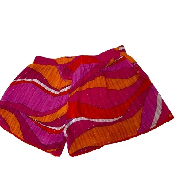 Trina Turk multicolor summer shorts size S New